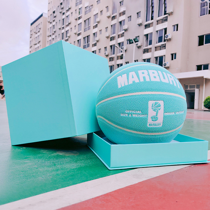 Marbury Basketball Girls 7 abrasion resistant soft leather basketball outdoor Girl pink 6 Number of children Special 5 Number of children