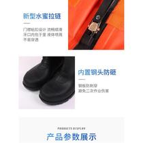 Haidun one-piece heavy-duty chemical protective clothing fully enclosed air-tight flame retardant full set of built-in heavy-duty chemical protective clothing acid-resistant