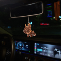 LVGEDETE farfighting puppy car key buckle pendant fragrant sheet vehicular fragrant lavender in addition to peculiar smell in the car