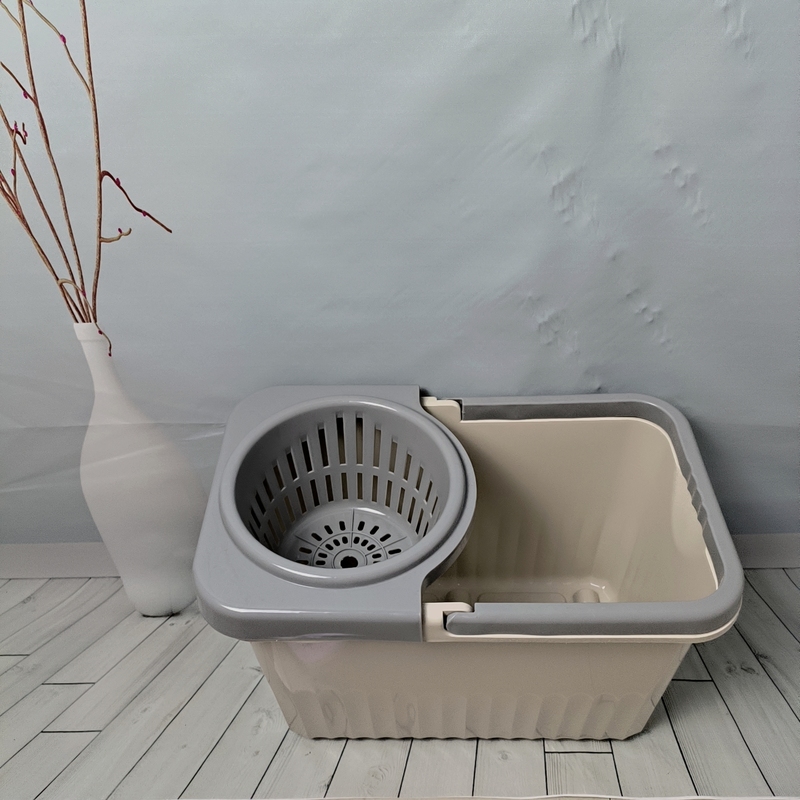 Mop Bucket for Home Use, Plastic Wringer Bucket, Rectangular Portable Mopping Bucket, Traditional Mop-Specific Water Squeezing Bucket Mop Bucket for Home Use, Plastic Wringer Bucket, Rectangular Portable Mopping Bucket, Traditional Mop-Specific Water Squeezing Bucket