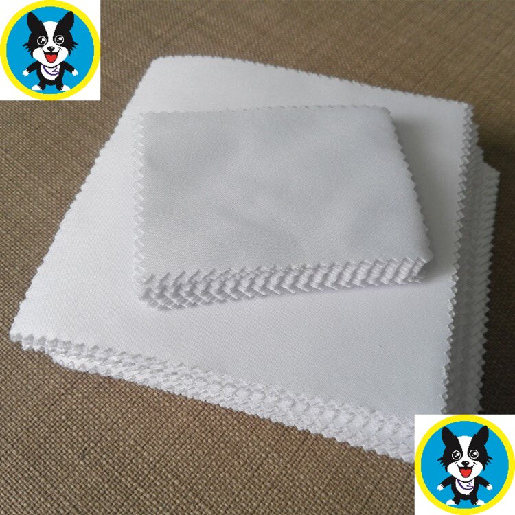 Cool class mobile phone protective film cleaning dust-free fine cloth Flat screen white wipe cloth Glasses camera lens wipe cloth