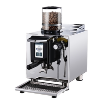 Hengzhi 3089 Xiaogangpao coffee machine commercial Italian semi-automatic small milk tea coffee shop grinding machine