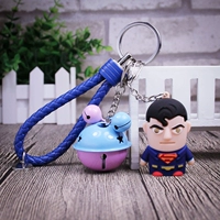 Супермен+синий фиолетовый+темно -синяя веревка