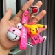 Rose Red Pikachu+Pink Bell Bell