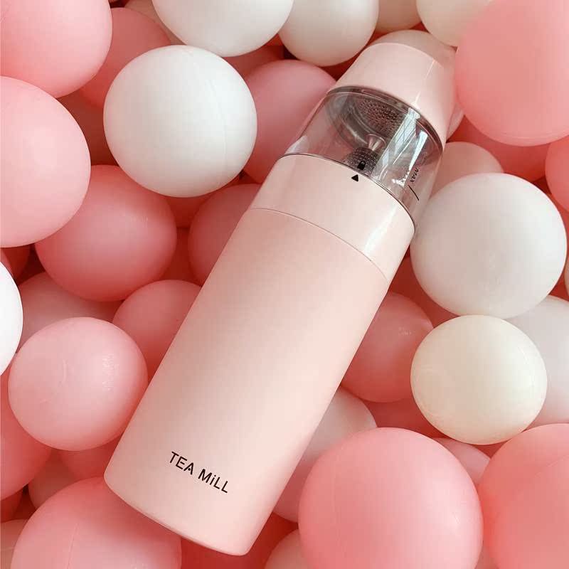 Famous brand shopping mall home easy to buy Hengfu tea water separation tea cup glass glass creative