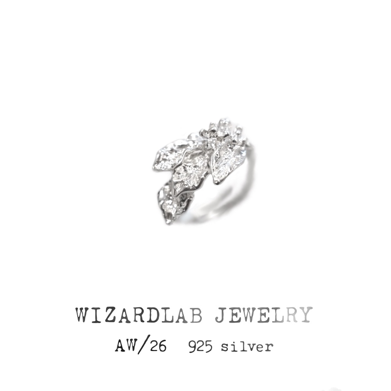 Wizardlab Original Design | Hand-Carved Wax, High-End Niche Ring with a Sense of Sophistication, Featuring a Lucky Grapefruit Leaf Design Wizardlab Original Design | Hand-Carved Wax, High-End Niche Ring with a Sense of Sophistication, Featuring a Lucky Grapefruit Leaf Design