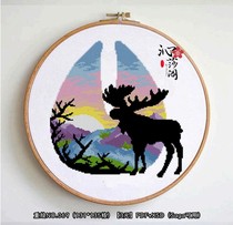 ◇Qinsha Pavilion◇Ukrainian cross-stitch imported electronic drawing redrawing 069PDF XSD redrawing Saga is available