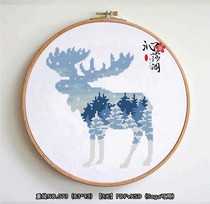 ◇Qinsha Pavilion◇Ukrainian cross-stitch imported electronic drawing redrawing 073PDF XSD redrawing Saga is available