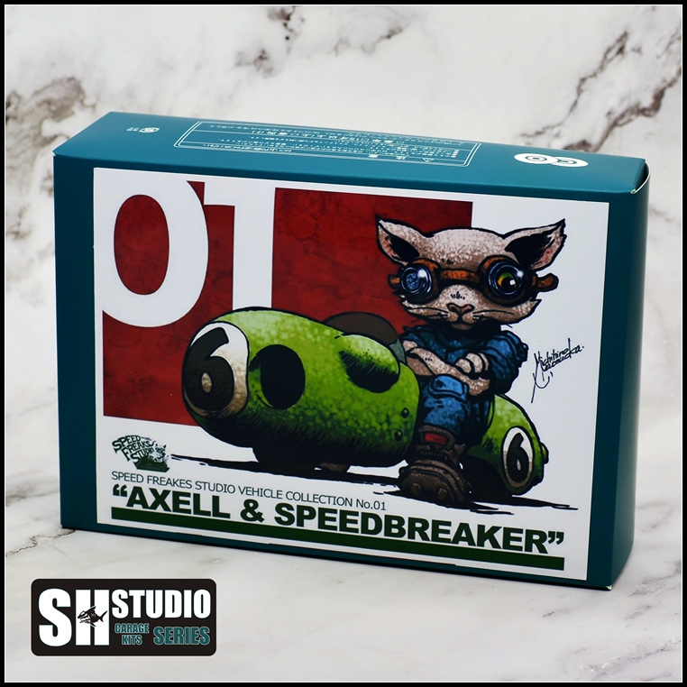 SH STUDIO Matsuoka Raccoon Squirrel Punk Motorcycle Motorcycle RESIN GK