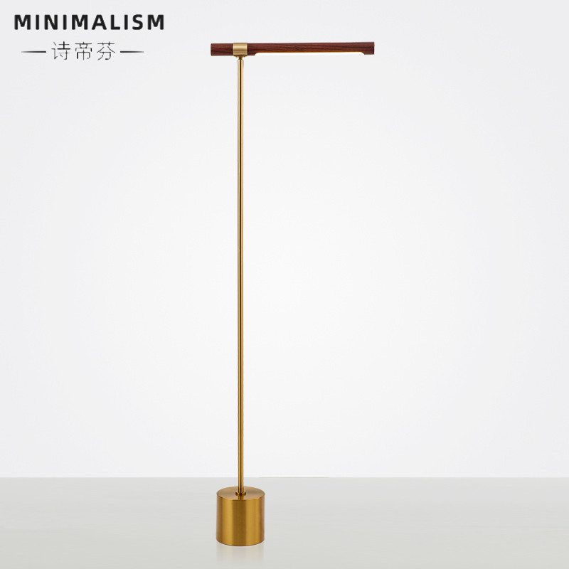 Nordic Postmodern Imitation Solid Wood Book House Floor Lamp Minimalist Living-room Designer Art Soft-fit Creative Personality Luminaire