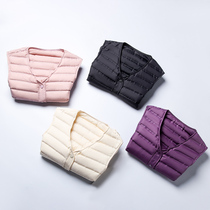 Down vest women slim slim short with coat warm vest wear Joker down liner waistcoat in autumn and winter