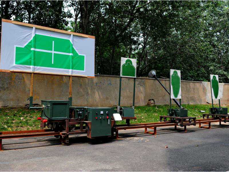 (Taobao selection) Dingjin mobile target machine for heavy weapons mobile target car unprovoked far-control automatic target