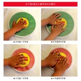 Детская чернильная подушечка, многоцветная пигментированная хваталка, художественный отпечаток рук, безопасный фотоальбом для детского сада, отпечатки рук, семейный стиль