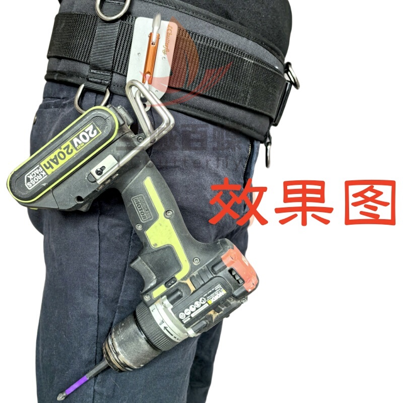 Electric Tool Hook Belt Carabiner Waist Belt Electrician Waist Tool Holder Quick-Release Accessory Quick-Hook Foldable Electric Tool Hook Belt Carabiner Waist Belt Electrician Waist Tool Holder Quick-Release Accessory Quick-Hook Foldable