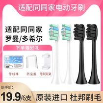 The application of the same tong jia electric toothbrush heads replacement T11 T12 T9U T9W T2 T6 T8 T9 universal Roman