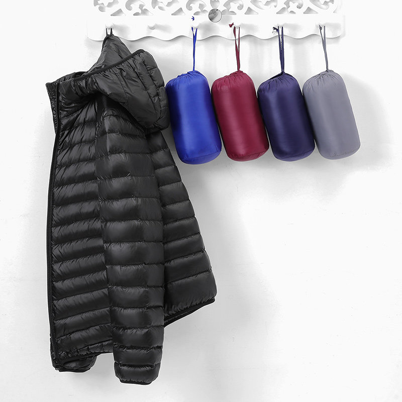 2024 Off-Season Lightweight down Jacket, Large Size Men's Autumn and Winter Short Hooded White Duck down Warm Stand-Up Collar Coat 2024 Off-Season Lightweight down Jacket, Large Size Men's Autumn and Winter Short Hooded White Duck down Warm Stand-Up Collar Coat