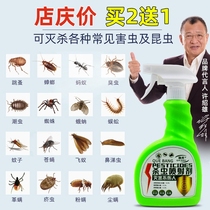 Insecticide household non-toxic bed cockroach Ant jumping Cotta medicine stink insect repellent spray