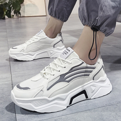 2020秋季男鞋潮鞋百搭男生休闲老爹鞋