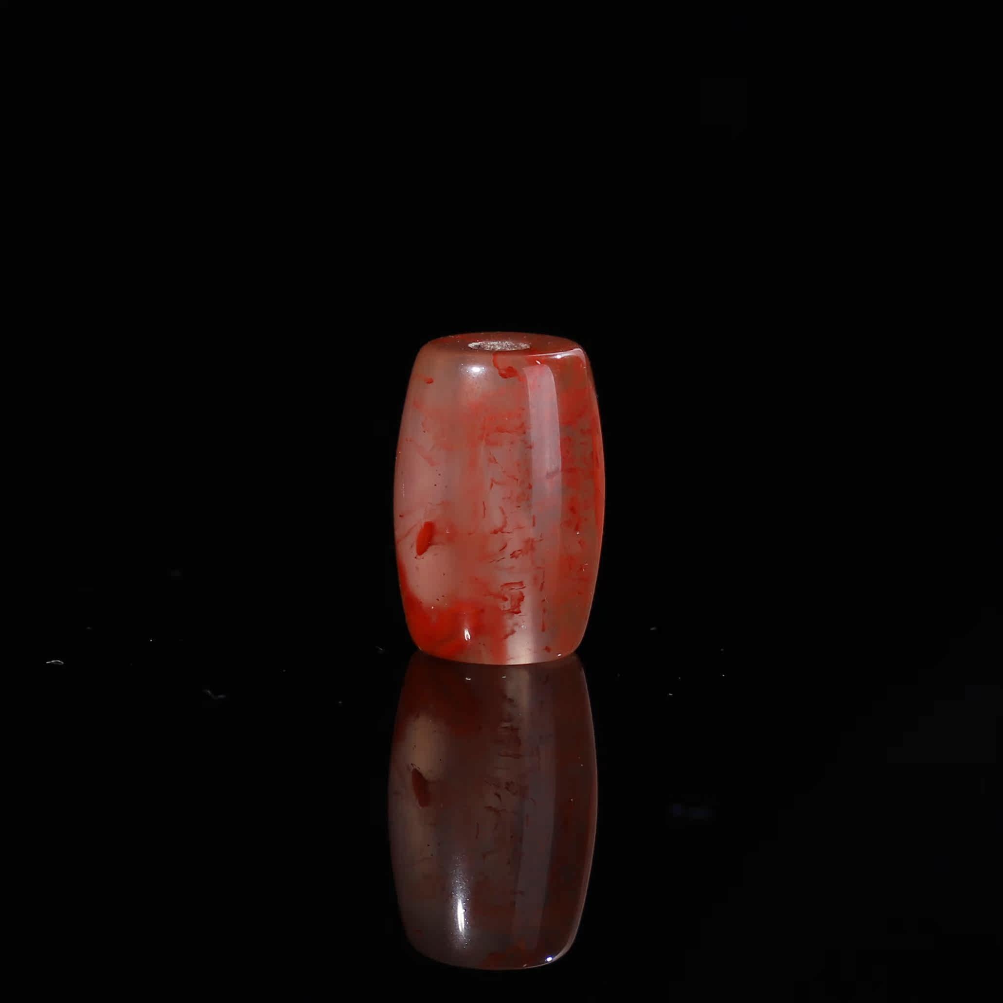 DIY аксессуары 南红玛瑙冰飘散珠荔枝冻圆珠直径9mm满天星单珠86号