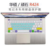 Suitable for ASUS Wishi (ASUS) R424 14-inch laptop i3-8145U keyboard protective film