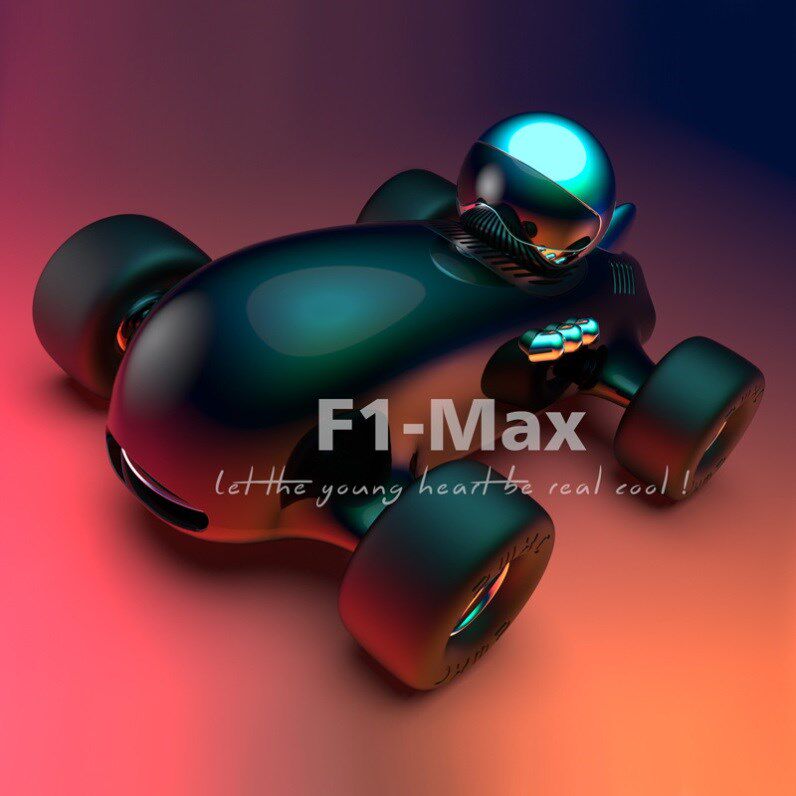 F1max retro racing negative ion fragrance diffuser car aromatherapy air purifier car perfume ornaments