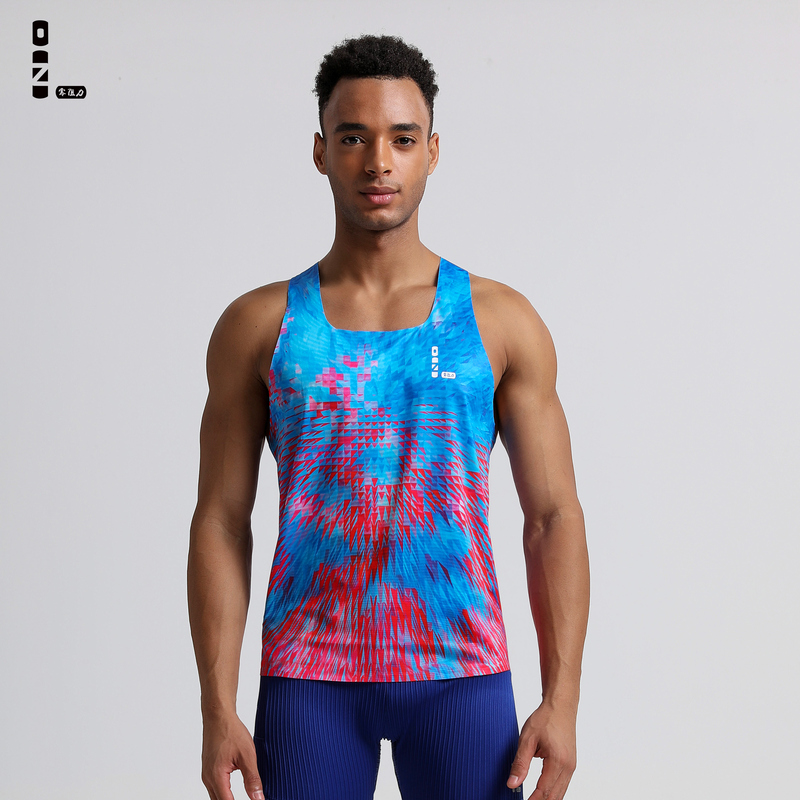 Zero-Resistance Diamond League Quick-Drying Running Vest for Women and Men, Marathon Sweat-Absorbent Summer Track and Field Training Sleeveless Top