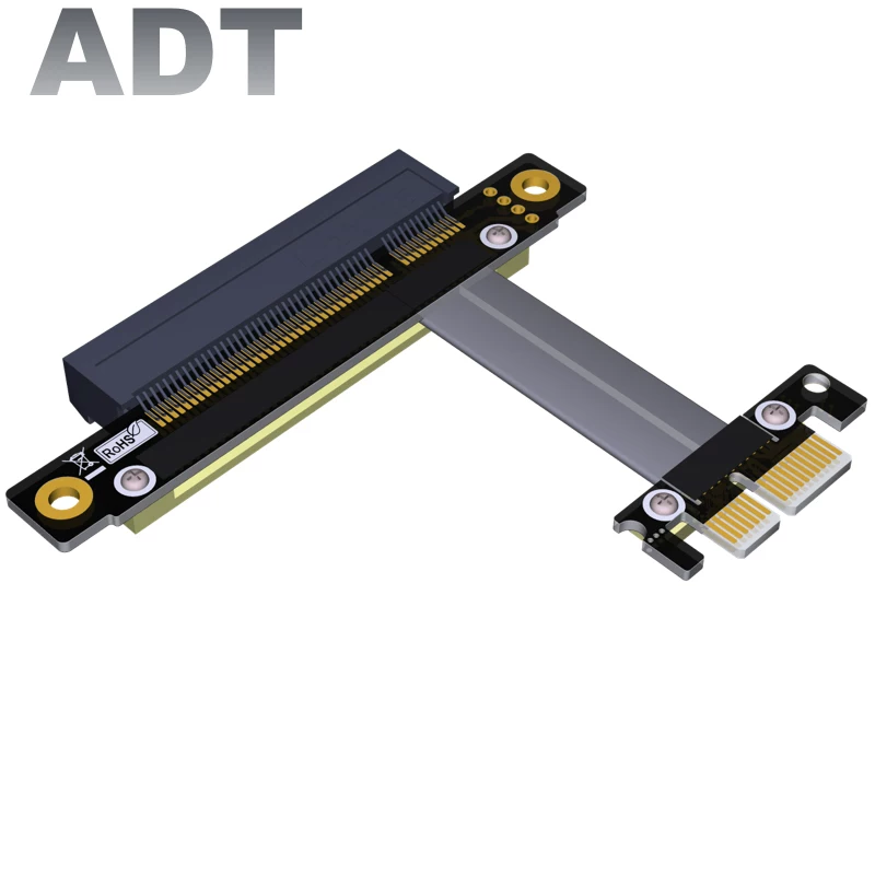 [Кабель расширения PCIe x8 x1 для PCIe 1x до 8x, сетевой поддержи]