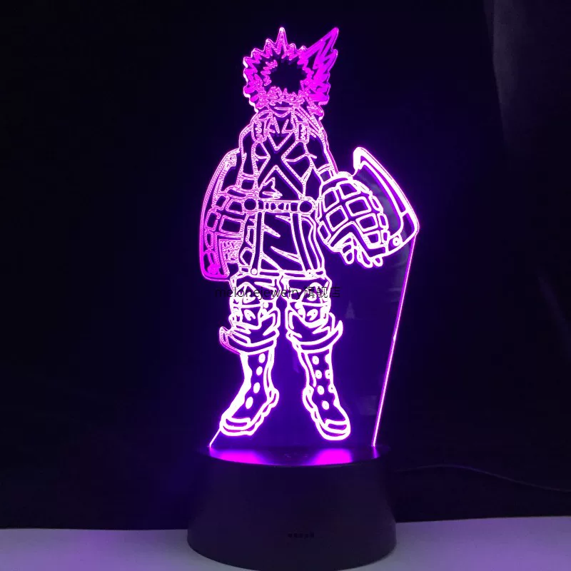 3D-фигура Katsuki Bakugo детская комната ночник LED ночник