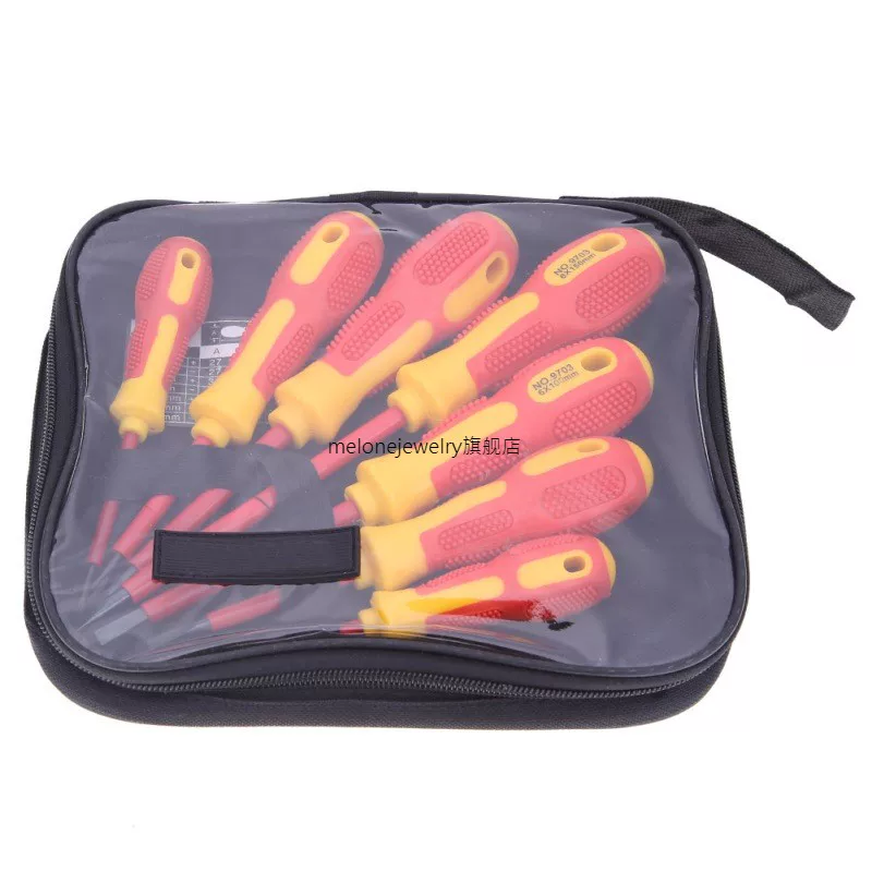 Hot 7pcs Insulated Screwdriver Set Withstand Voltage 1000V E