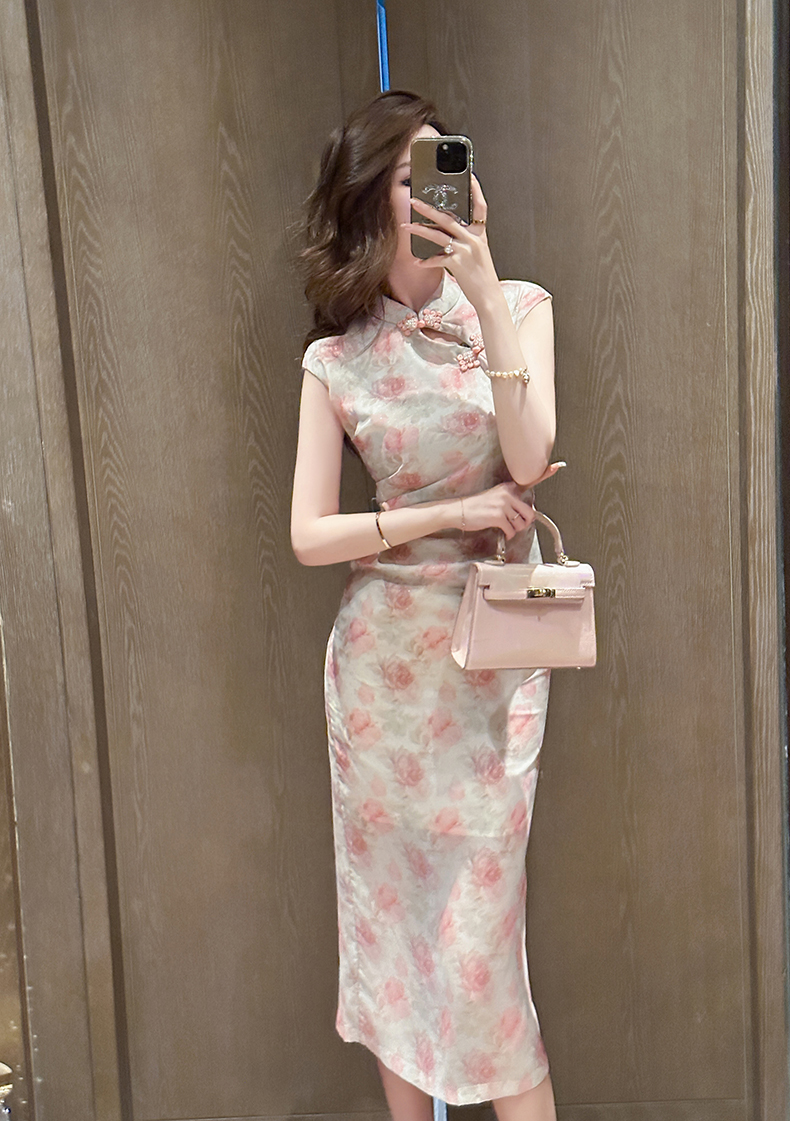 C3481 1870K VÁY ĐẦM LIỀN THÂN DÁNG DÀI NỮ RUUREAG TAY PHỒNG MÙA HÈ THỜI TRANG NỮ G05 SẢN PHẨM MỚI