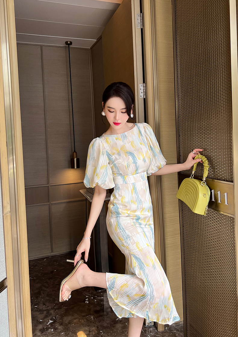 C3056 2150K VÁY ĐẦM LIỀN THÂN NỮ RUUREAG TAY PHỒNG MÙA HÈ KIỂU ĐUÔI CÁ THỜI TRANG NỮ ĐỒ ĐI BIỂN VÁY MAXI G05 SẢN PHẨM MỚI