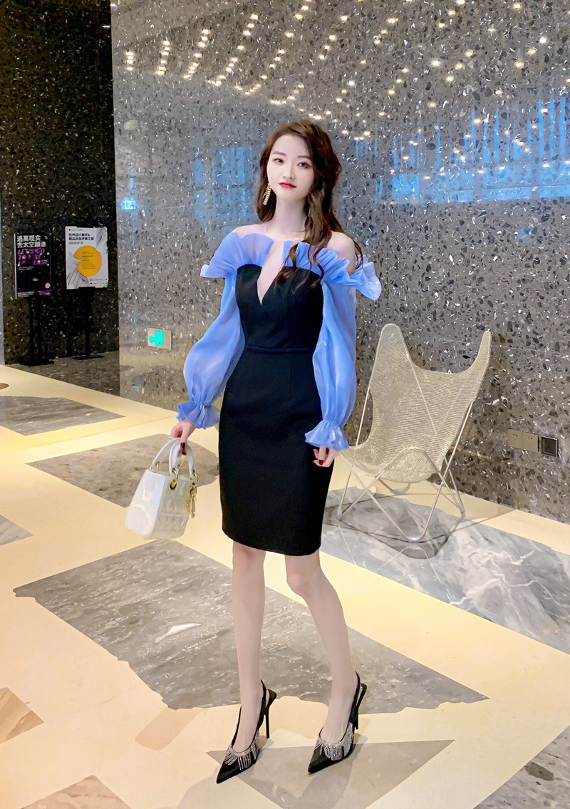 C3579 1740K VÁY ĐẦM LIỀN THÂN DỰ TIỆC NỮ RUUREAG SEXY DÁNG ÔM BODY GỢI CẢM SEXY MÙA XUÂN THU ĐÔNG THỜI TRANG NỮ G05 SẢN PHẨM MỚI