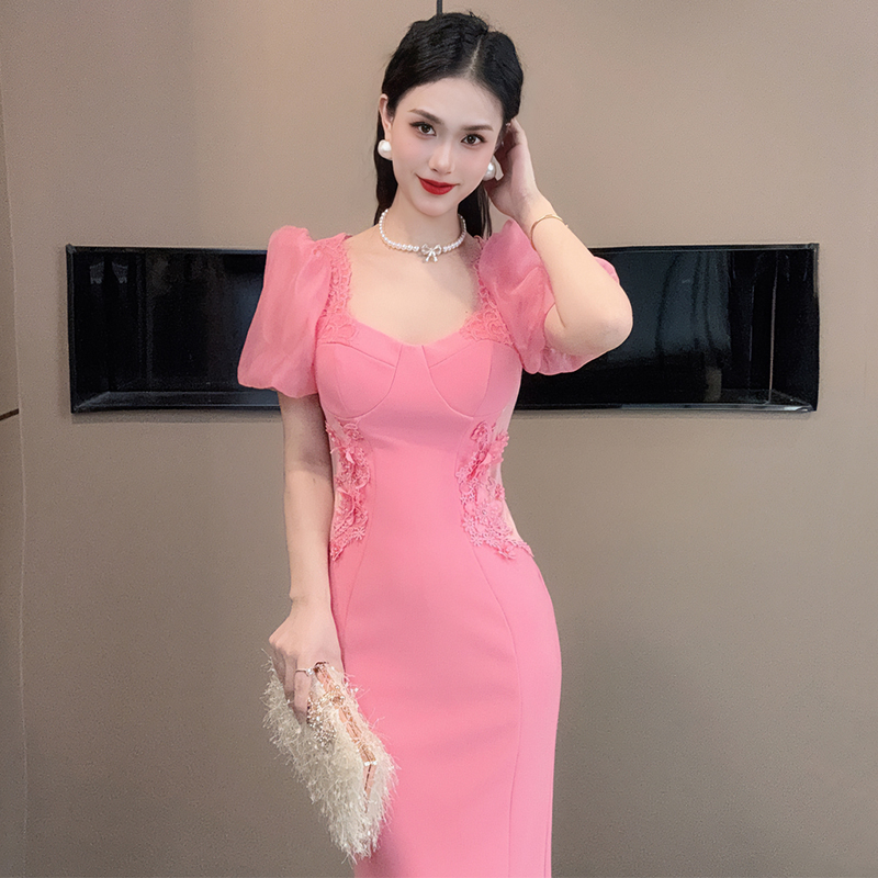 C3104 2440K VÁY ĐẦM LIỀN THÂN NỮ RUUREAG DÁNG ÔM BODY GỢI CẢM SEXY TAY PHỒNG MÙA HÈ THỜI TRANG NỮ G05 SẢN PHẨM MỚI