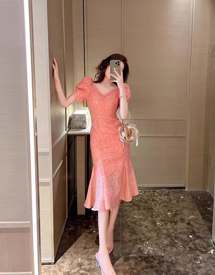 C3221 2440K VÁY ĐẦM LIỀN THÂN NỮ RUUREAG DÁNG ÔM BODY GỢI CẢM SEXY MÙA HÈ KIỂU ĐUÔI CÁ THỜI TRANG NỮ G05 SẢN PHẨM MỚI
