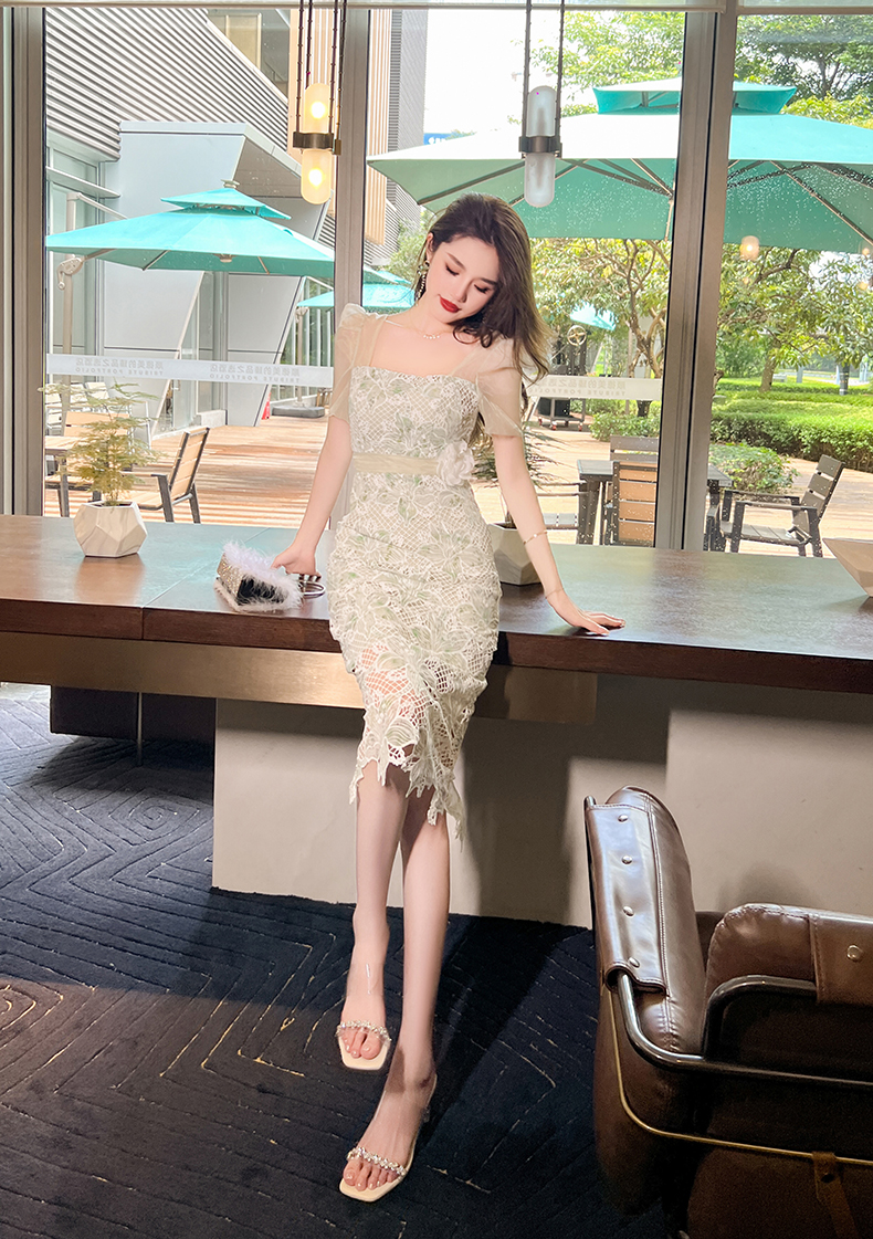 C3384 2900K VÁY ĐẦM LIỀN THÂN NỮ RUUREAG DÁNG ÔM BODY GỢI CẢM SEXY MÙA HÈ THỜI TRANG NỮ REN G06 SẢN PHẨM MỚI