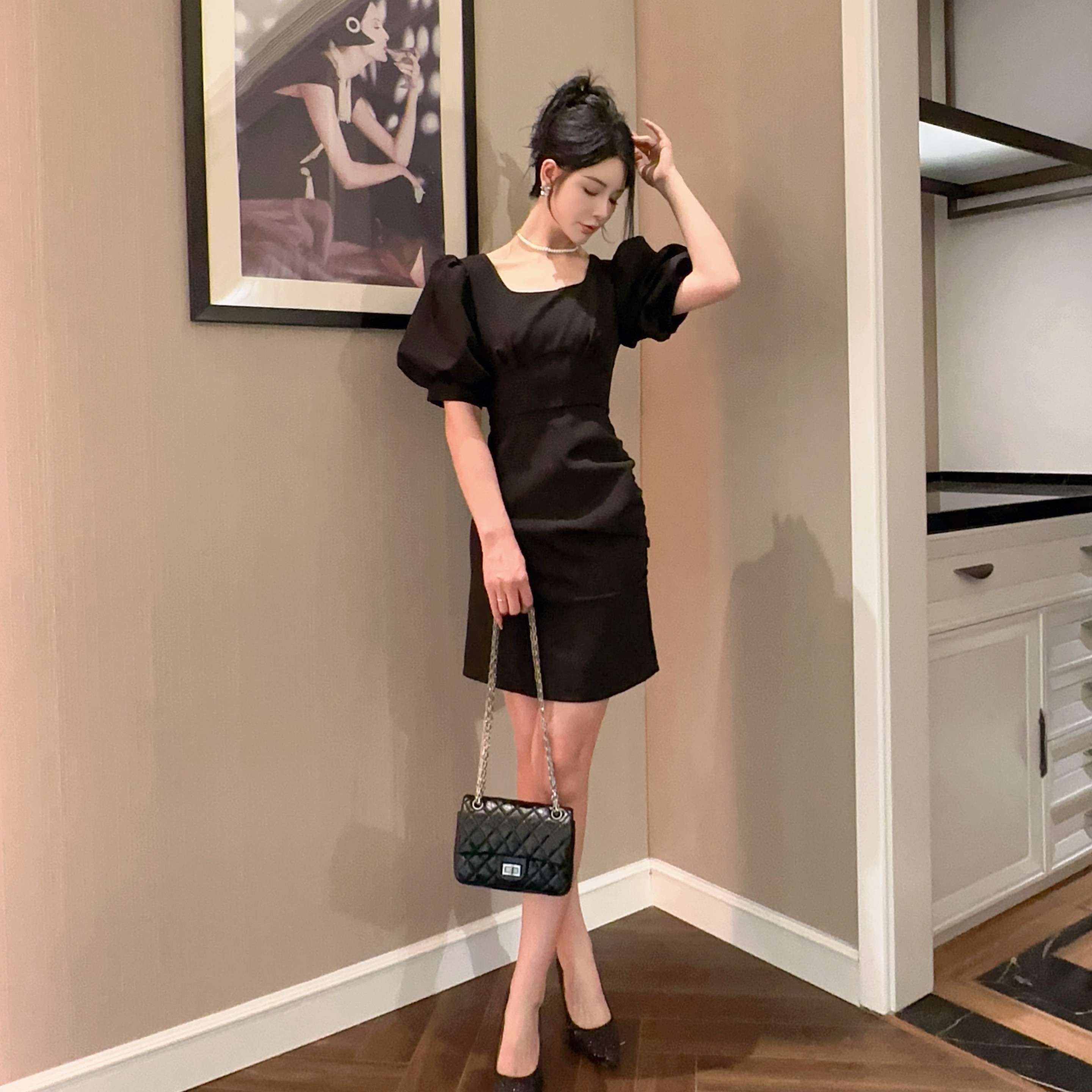 C3531 1960K VÁY ĐẦM LIỀN THÂN NỮ RUUREAG TAY PHỒNG MÙA HÈ THỜI TRANG NỮ G05 SẢN PHẨM MỚI