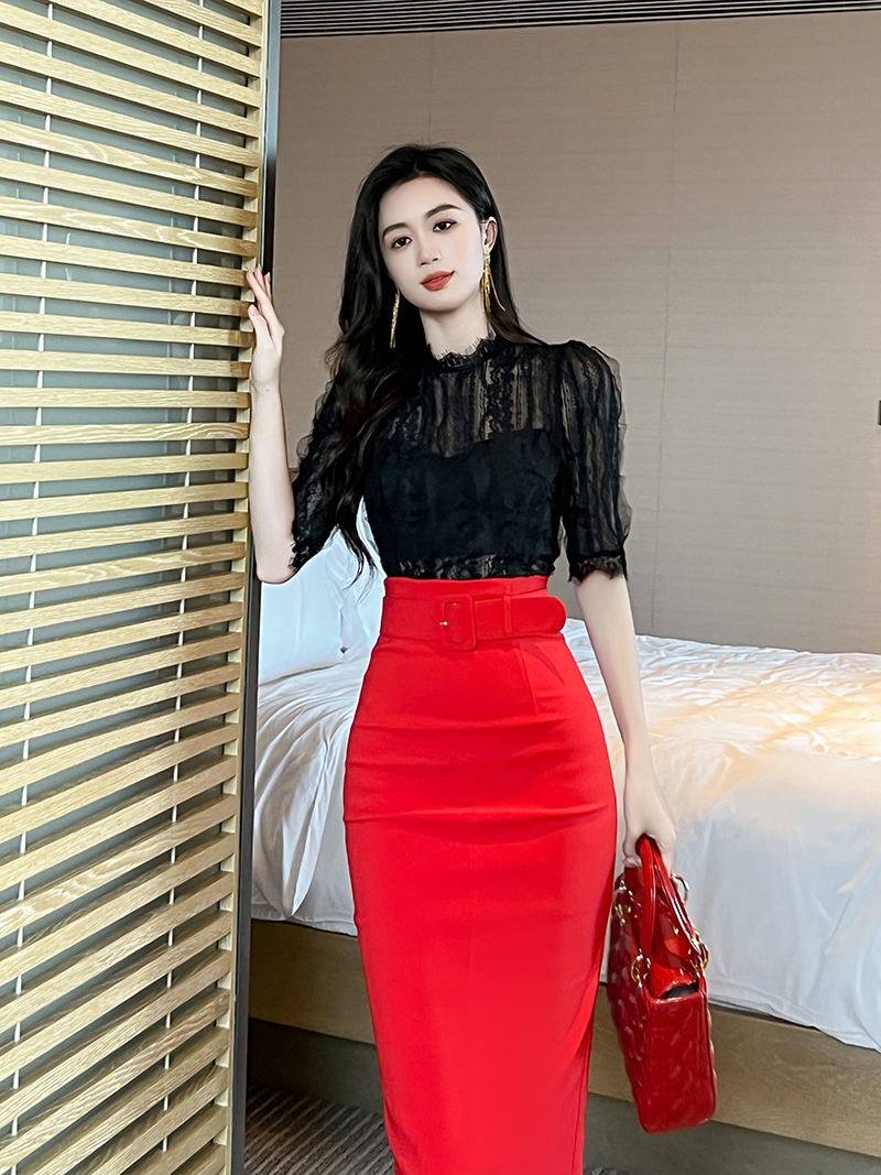 C3334 1340K ÁO THUN NỮ RUUREAG DÁNG ÔM BODY GỢI CẢM SEXY NGẮN TAY MÙA HÈ THỜI TRANG NỮ REN G04 SẢN PHẨM MỚI