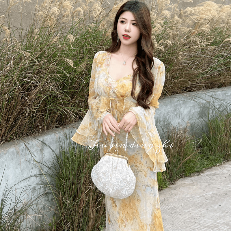 C3143 2720K ĐỒ BỘ NỮ RUUREAG SEXY GỢI CẢM SEXY CẢ BỘ 2 MÓN MÙA HÈ KIỂU ĐUÔI CÁ THỜI TRANG NỮ G06 SẢN PHẨM MỚI
