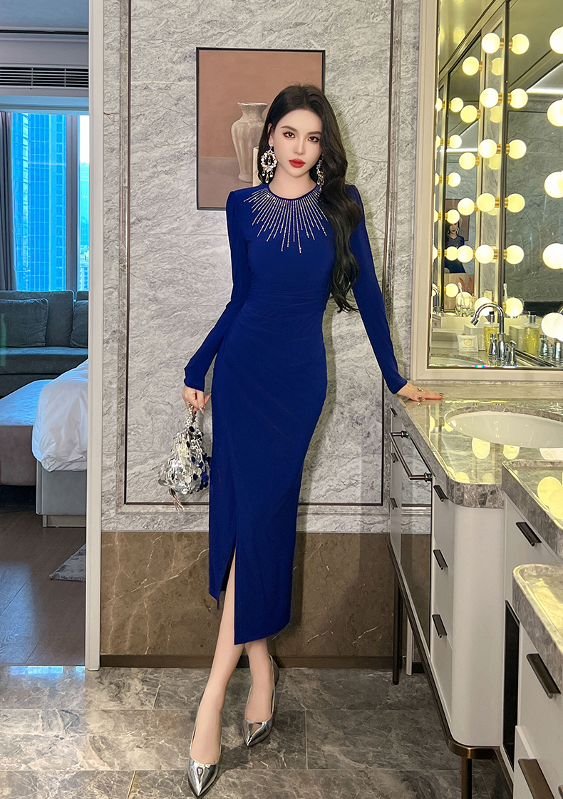C3682 2250K VÁY ĐẦM LIỀN THÂN DÁNG DÀI NỮ RUUREAG MÙA XUÂN THU ĐÔNG THỜI TRANG NỮ G05 SẢN PHẨM MỚI