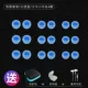 Tai nghe nhét trong tai Ốp lưng silicon Bao da Tai nghe Bao da Ốp tai Samsung Xiaomi Huawei Sony Phụ kiện bịt tai Tai nghe Nắp tai Tai nghe Silicone Tai nghe Bluetooth Bao đựng Bảo vệ Đa năng - Phụ kiện MP3 / MP4