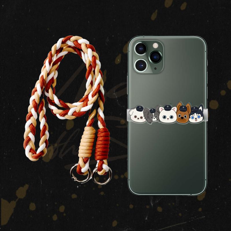 犯罪ハンターイラスト公式版周辺機器神益都成犯罪ハンター部隊携帯電話ストラップバッククリップタン・ジャンシー