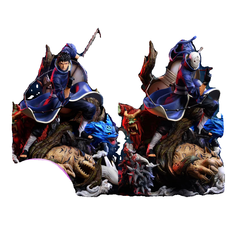 YYGK Burning Wind Obito Ninja Uchiha Model GK Statue Private Customization