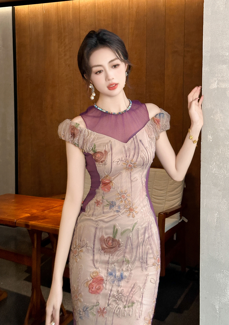 C7601 2170K VÁY ĐẦM LIỀN THÂN NỮ ELOREGS DÁNG ÔM BODY GỢI CẢM SEXY MÙA HÈ HỌA TIẾT HOA THỜI TRANG NỮ G05 SẢN PHẨM MỚI