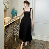 Элегантное элитное летнее модное платье, приталенный корсет, французский стиль, эффект подтяжки