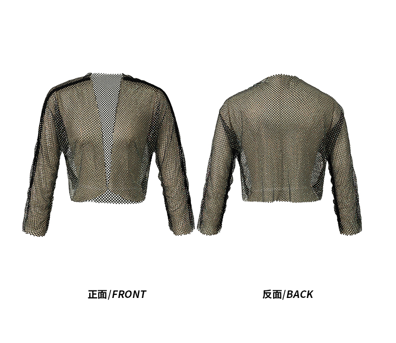 C7834 1800K ÁO HAI DÂY NỮ ELOREGS DÀI TAY LƯỚI MỎNG HAI DÂY HỞ VAI THỜI TRANG NỮ G05 SẢN PHẨM MỚI