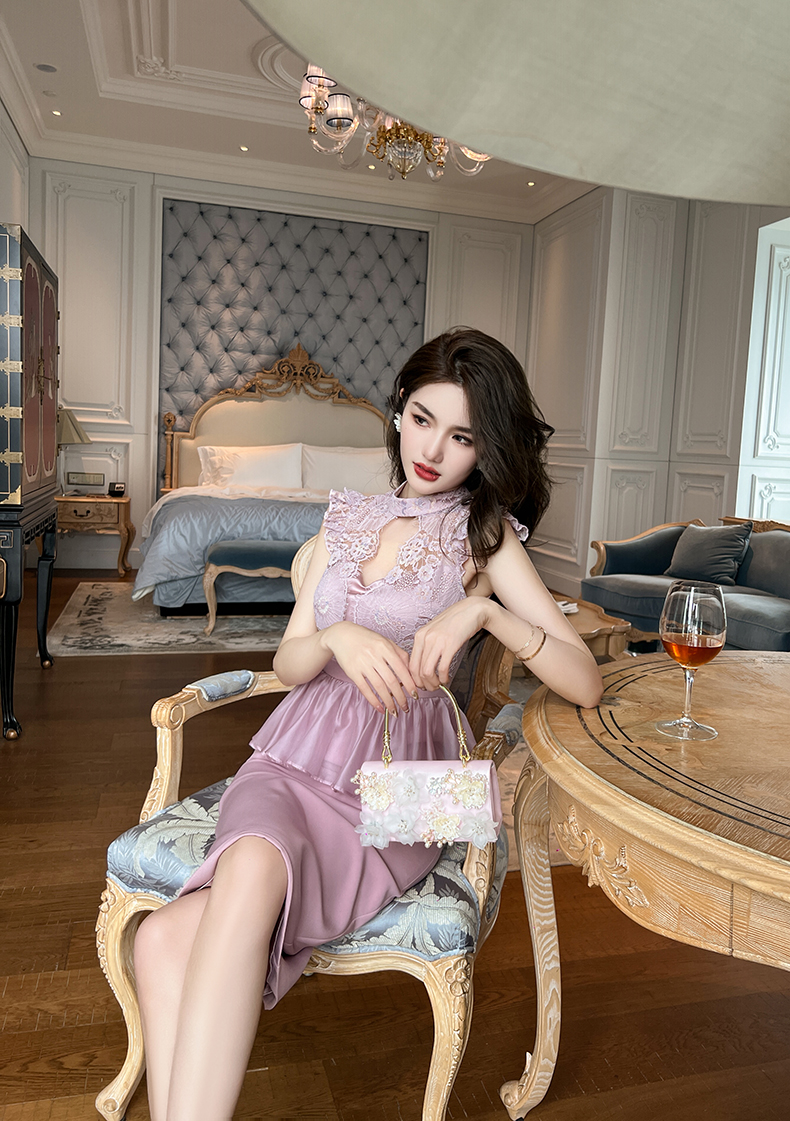 C7865 2120K VÁY ĐẦM LIỀN THÂN NỮ ELOREGS MÙA HÈ THỜI TRANG NỮ REN G05 SẢN PHẨM MỚI