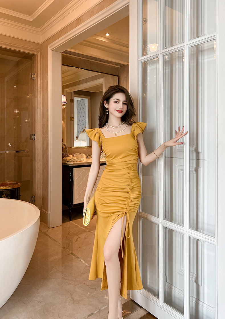 C7931 1570K VÁY ĐẦM LIỀN THÂN NỮ ELOREGS DÁNG ÔM BODY GỢI CẢM SEXY MÙA HÈ KIỂU ĐUÔI CÁ THỜI TRANG NỮ G04 SẢN PHẨM MỚI