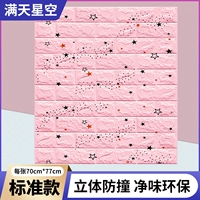 Кирпичный рисунок*Полный звезд звезд ★ [Стандартная водонепроницаемая модель] ★ 1 кусок