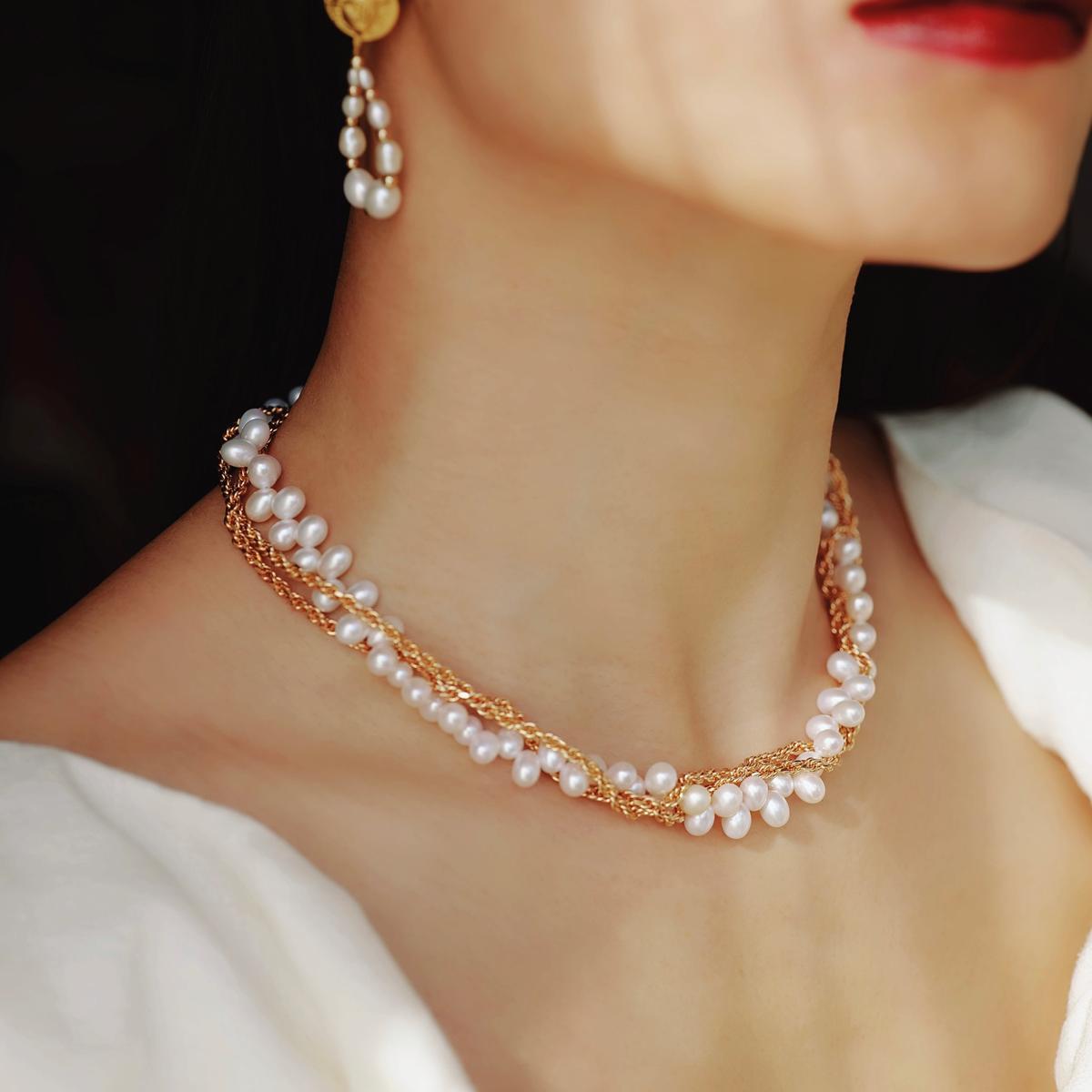 吉尔德大证星辰级黑珍珠项链：一颗串起优雅的璀璨星链