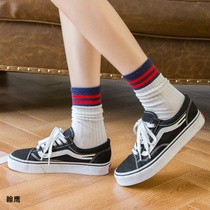 Socks female stockings tide ins street Winter Spring and Autumn pile socks black stockings autumn and winter summer long tube Net Red